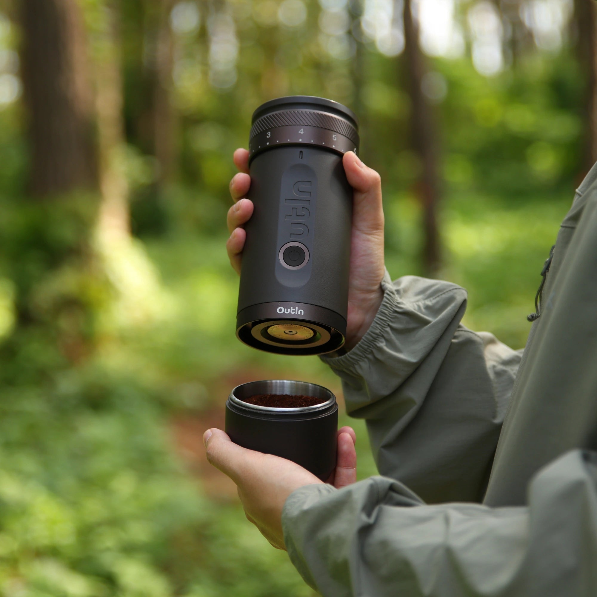 OutIn Fino electric coffee grinder