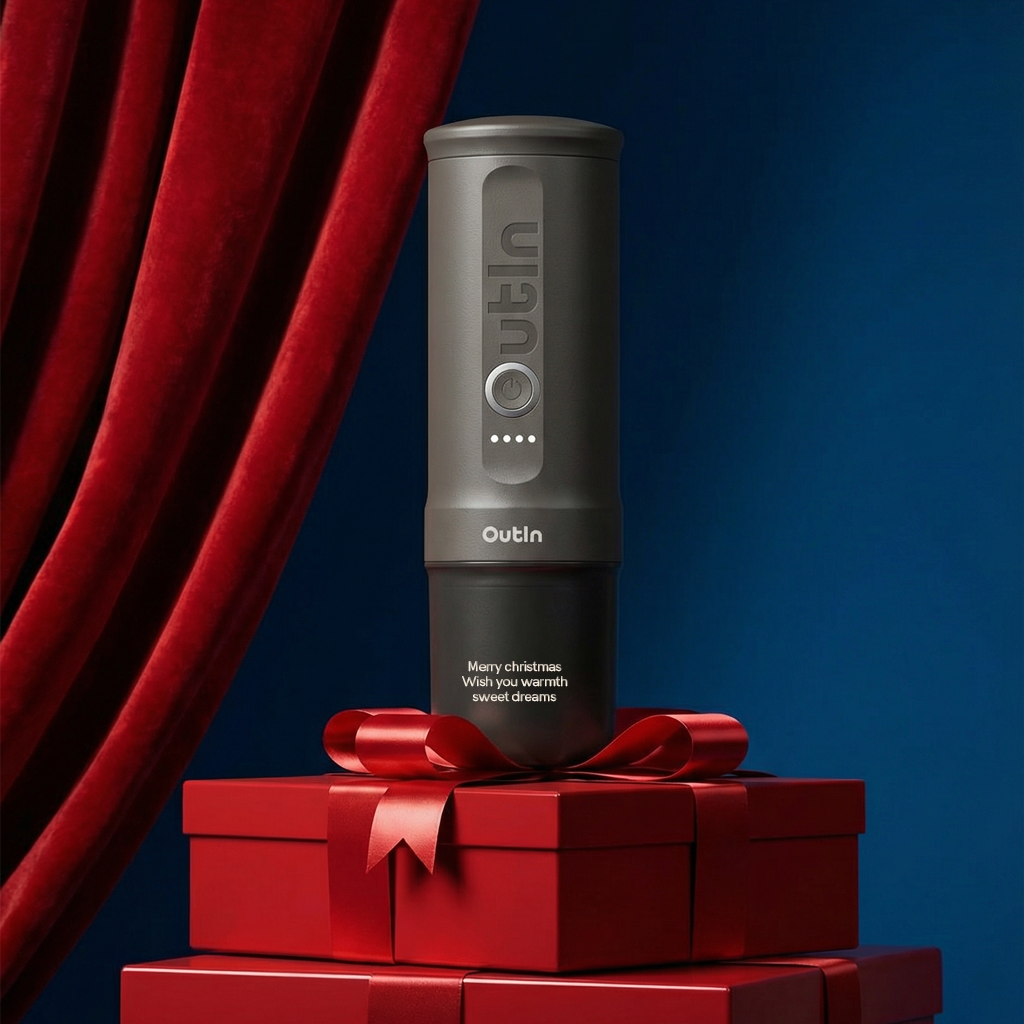 Customized Nano Portable Espresso Machine (Space Grey)